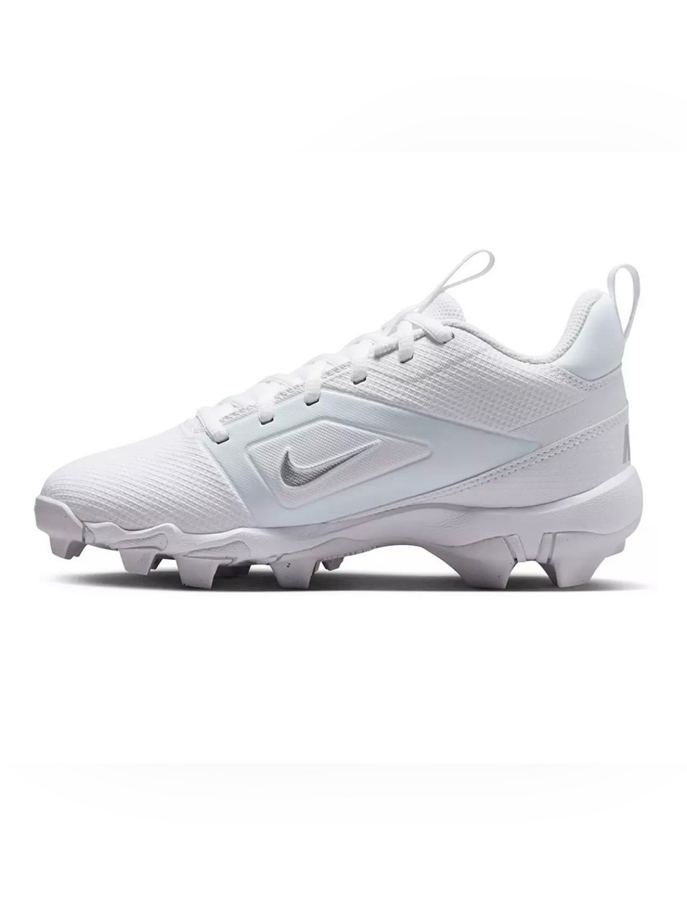 Nike Kids White Flag Football Cleats youth size 4.5.